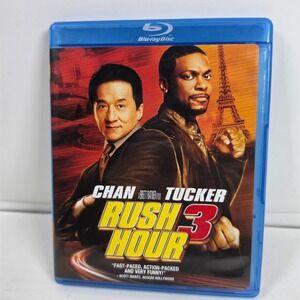 Rush Hour 3 Blu-ray 2-Disc Set Jackie Chan Chris Tucker Action Comedy Movie